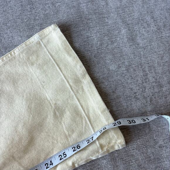 Veronica Beard Butter Yellow Braided Kick Flare Jeans - Picture 7 of 8